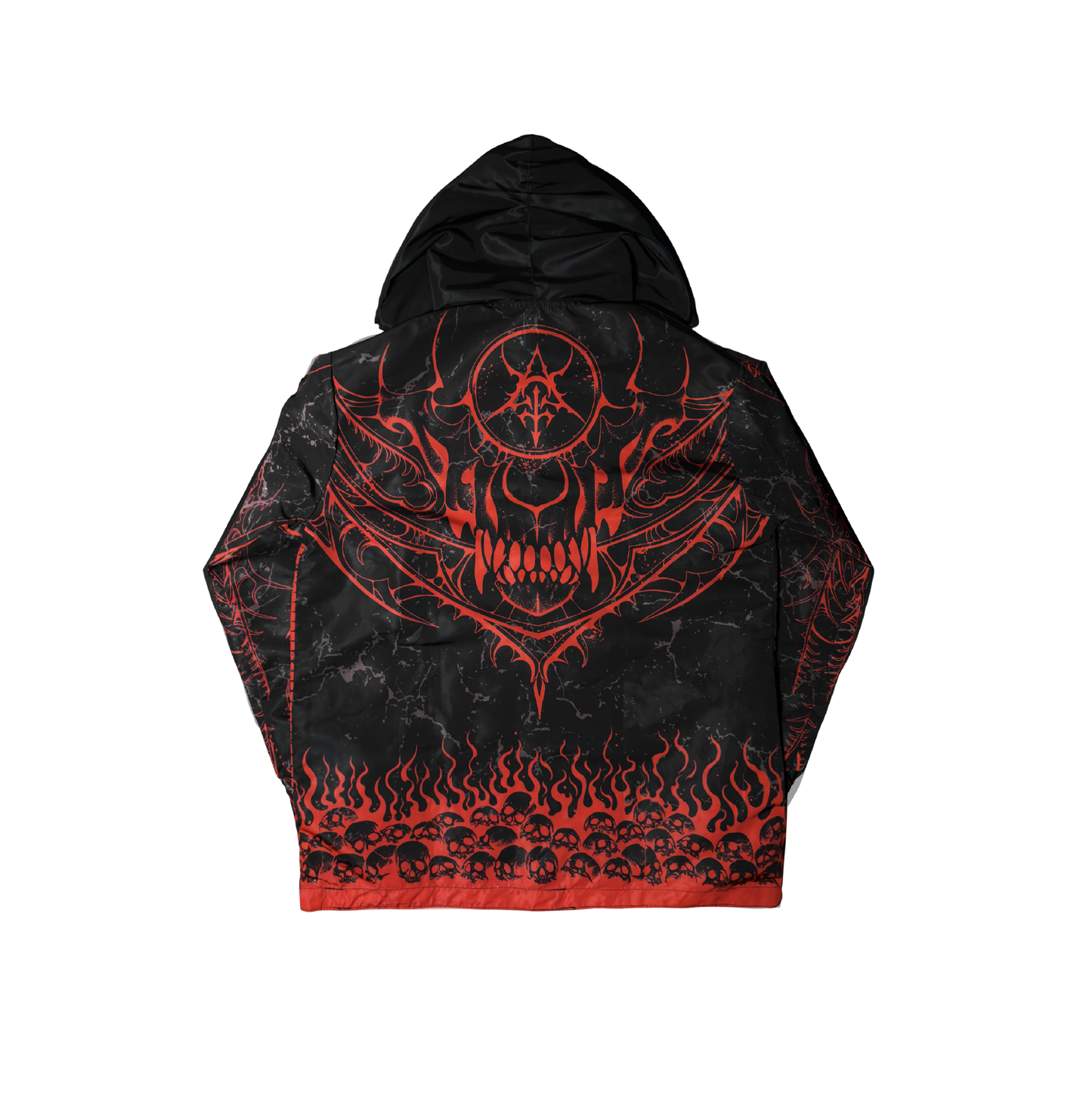 FIREPLAGUE FIREPLAUGE Reversible Water-Resistant Windbreaker